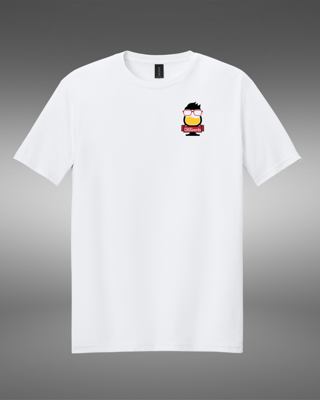 CHUGnerds Pocket Logo Soft Style Tee