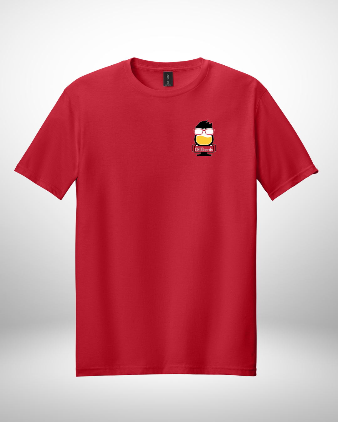 CHUGnerds Pocket Logo Soft Style Tee