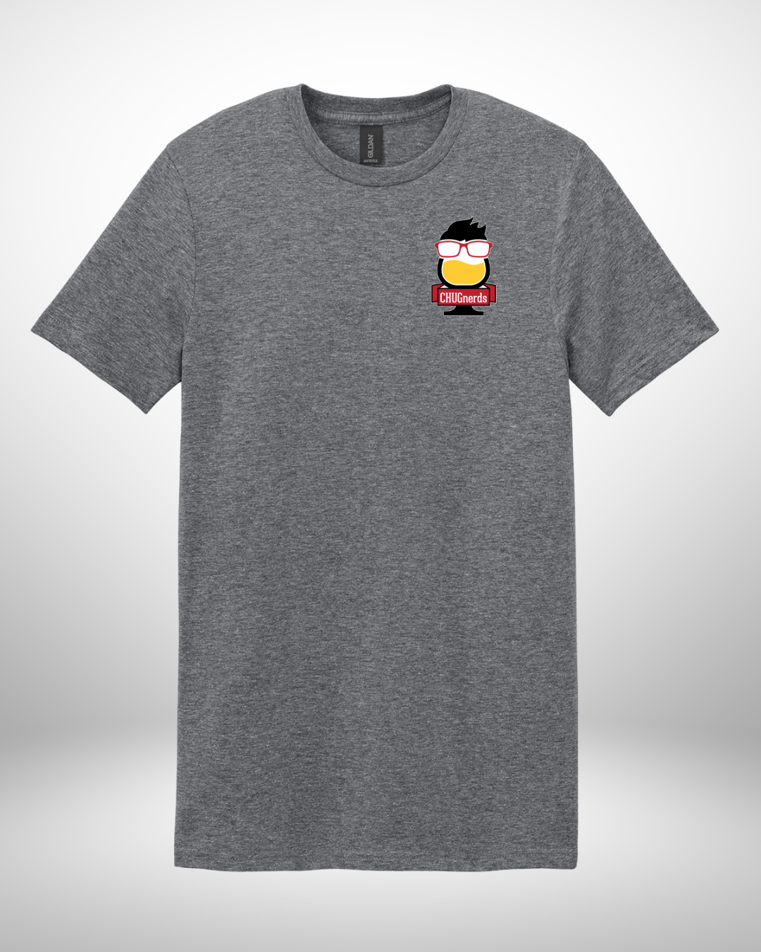 CHUGnerds Pocket Logo Soft Style Tee
