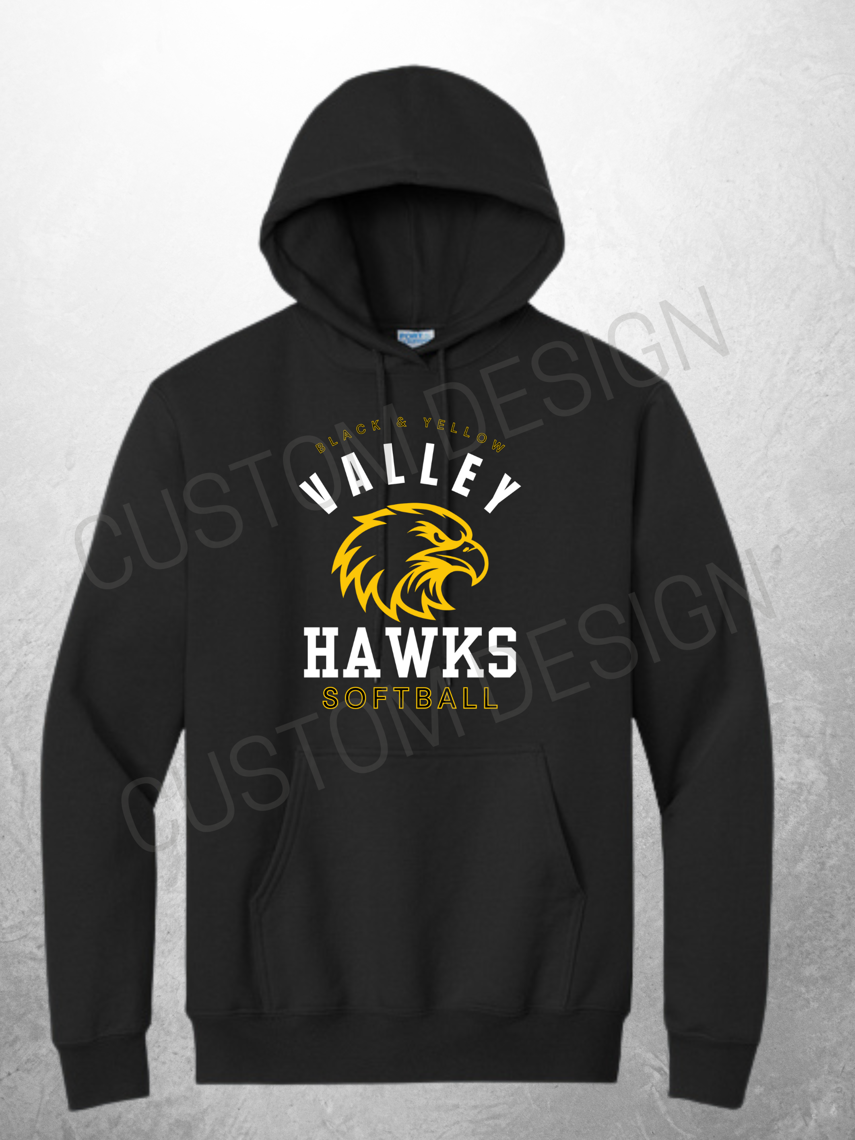 Valley Hawks Softball Hoodie