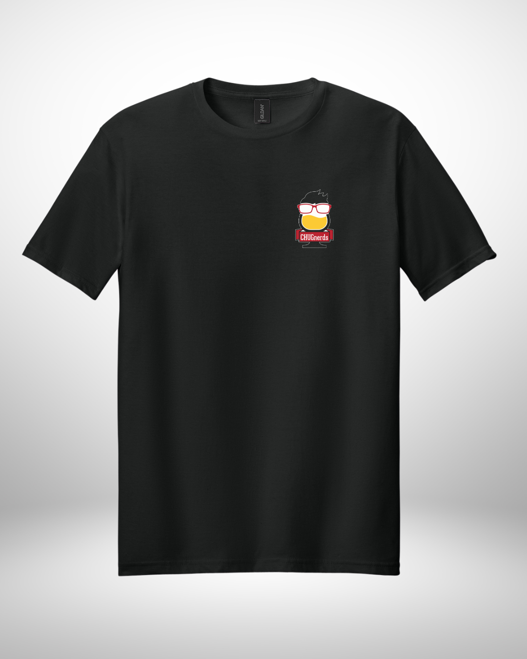 CHUGnerds Pocket Logo Soft Style Tee