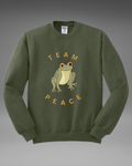 Team Peace Frog Crewneck