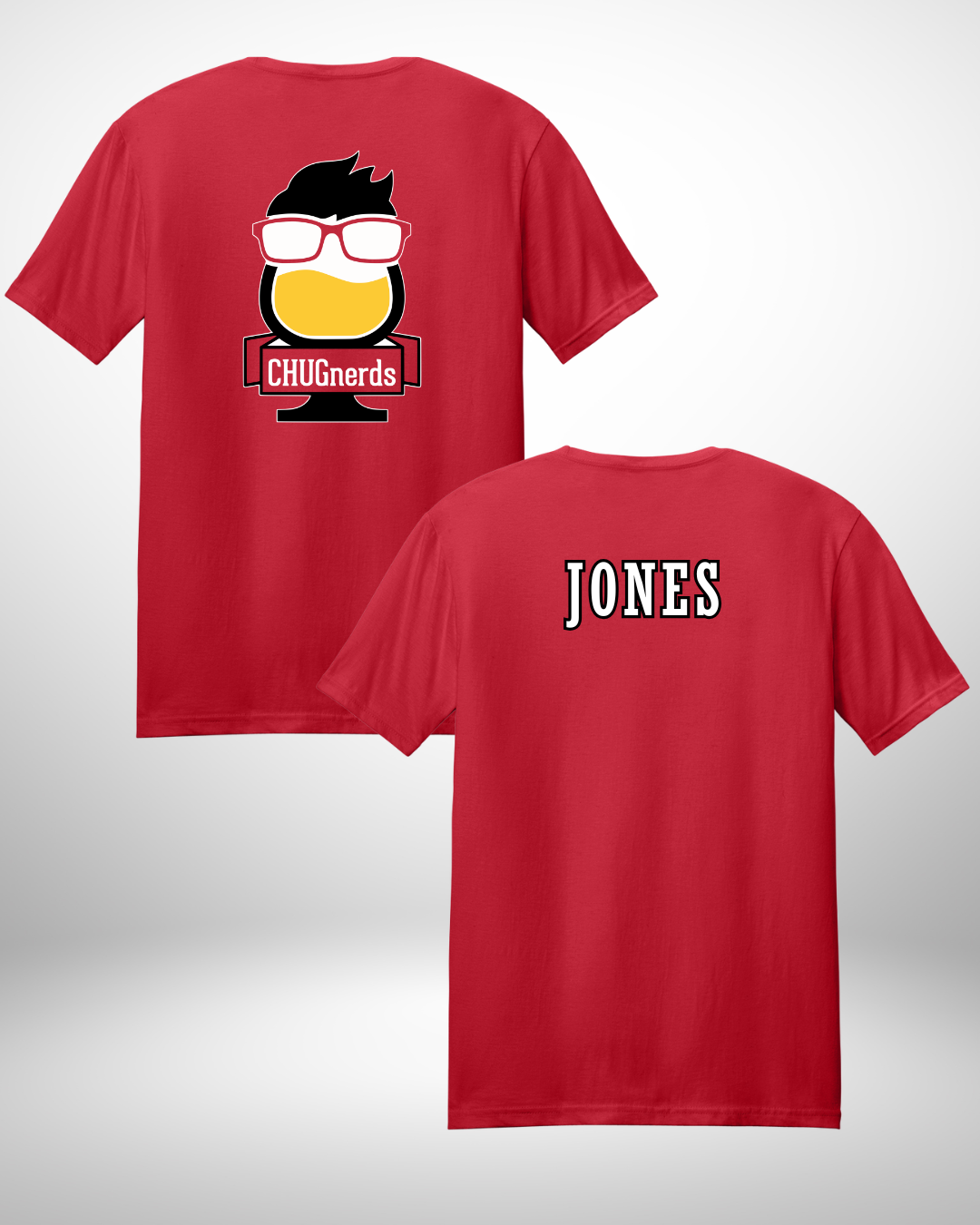 CHUGnerds Pocket Logo Soft Style Tee