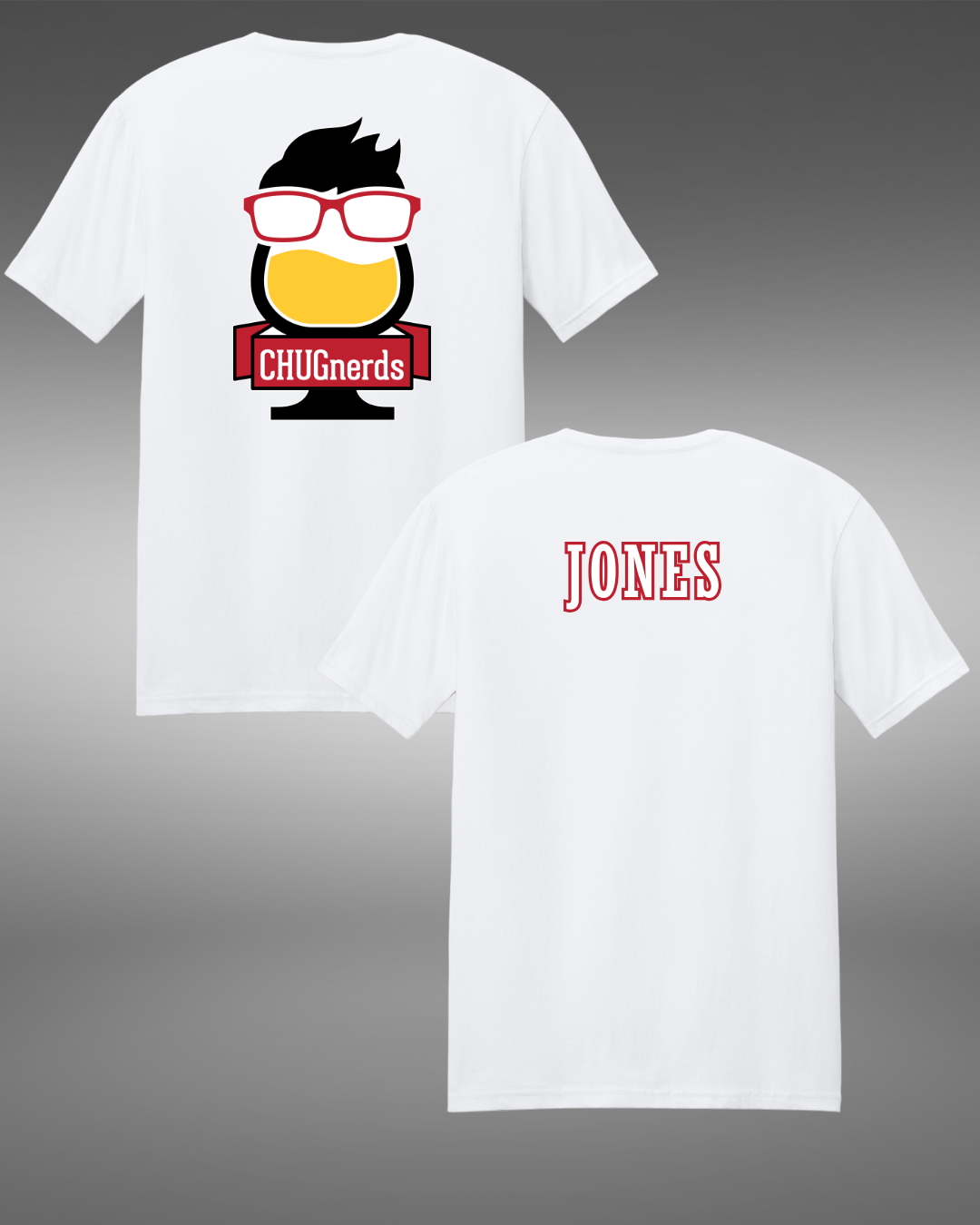 CHUGnerds Pocket Logo Soft Style Tee