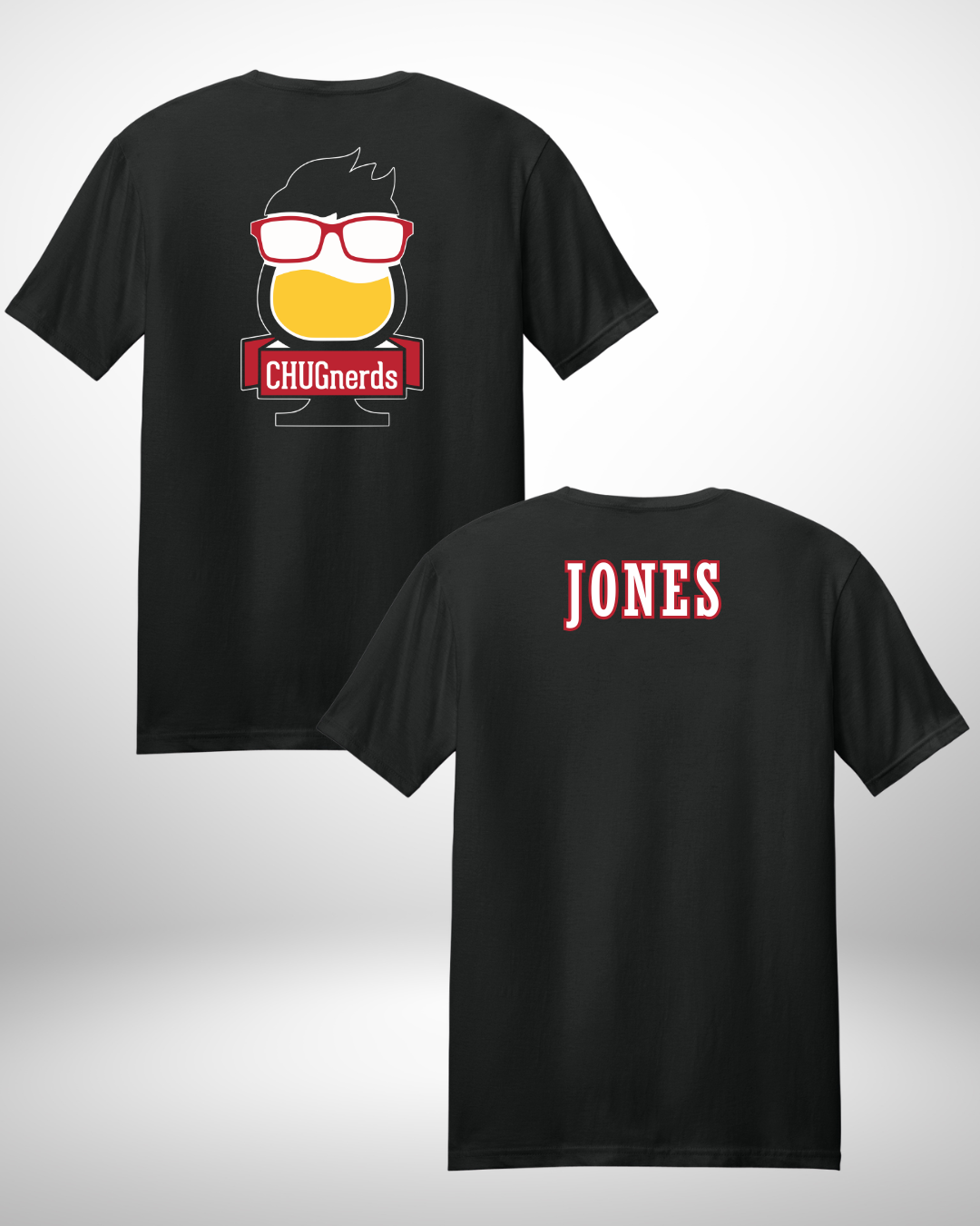 CHUGnerds Pocket Logo Soft Style Tee