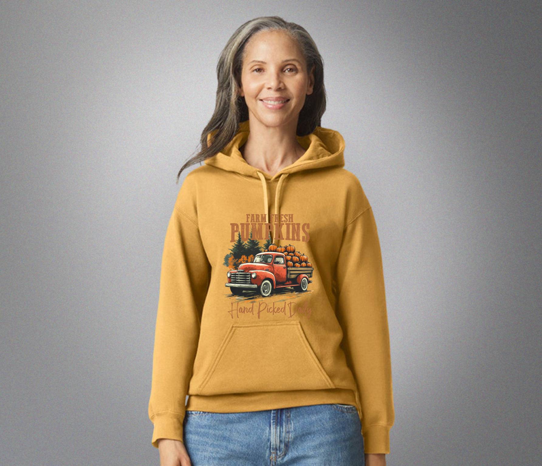 Pumpkin Truck Hoodie